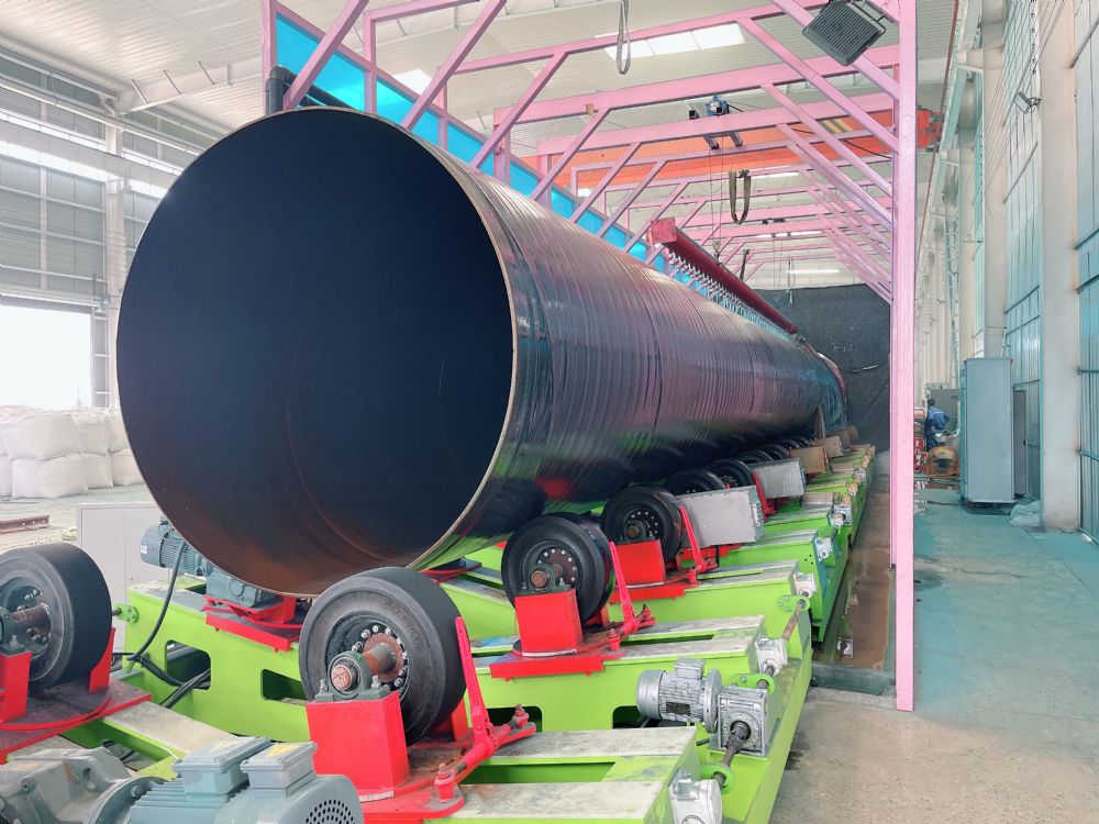 3PE防腐鋼管生產(chǎn)線(xiàn) 3PE防腐鋼管生產(chǎn)線(xiàn)